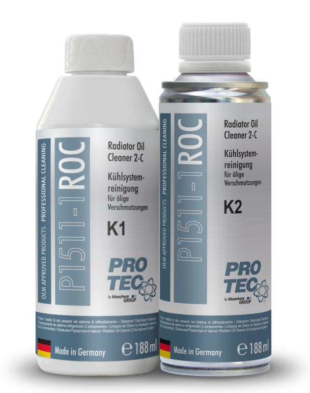 P1511-1 Radiator Oil Cleaner 2 Components
